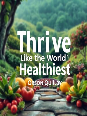 cover image of Thrive Like the World's Healthiest